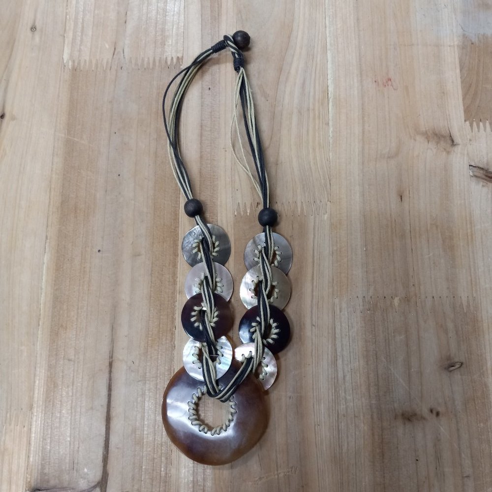 Brown Statement Necklace